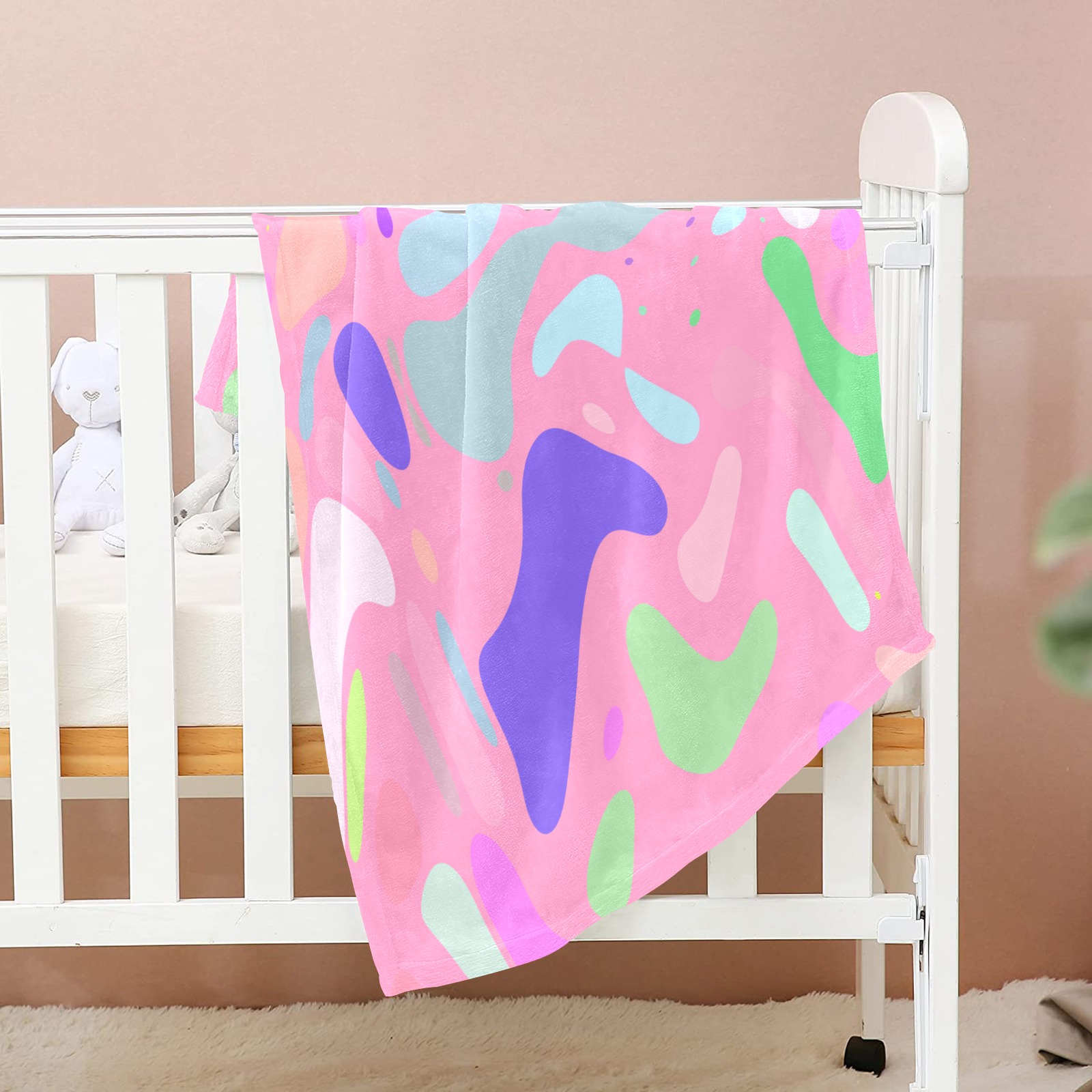 pastelspot Baby Blanket 30"x40"