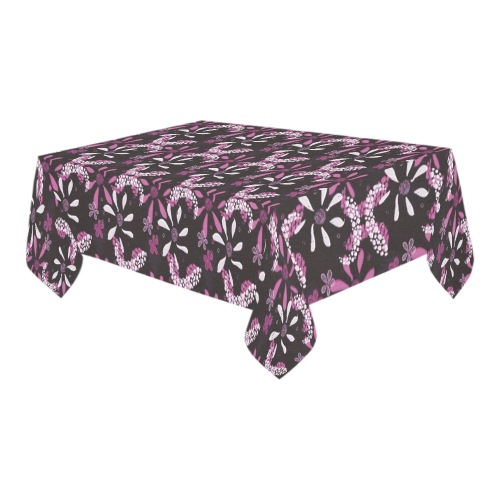 UniqueStylish in Pink Cotton Linen Tablecloth 60" x 90"