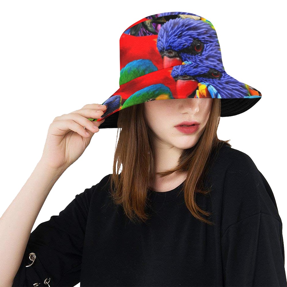 PARROTS All Over Print Bucket Hat