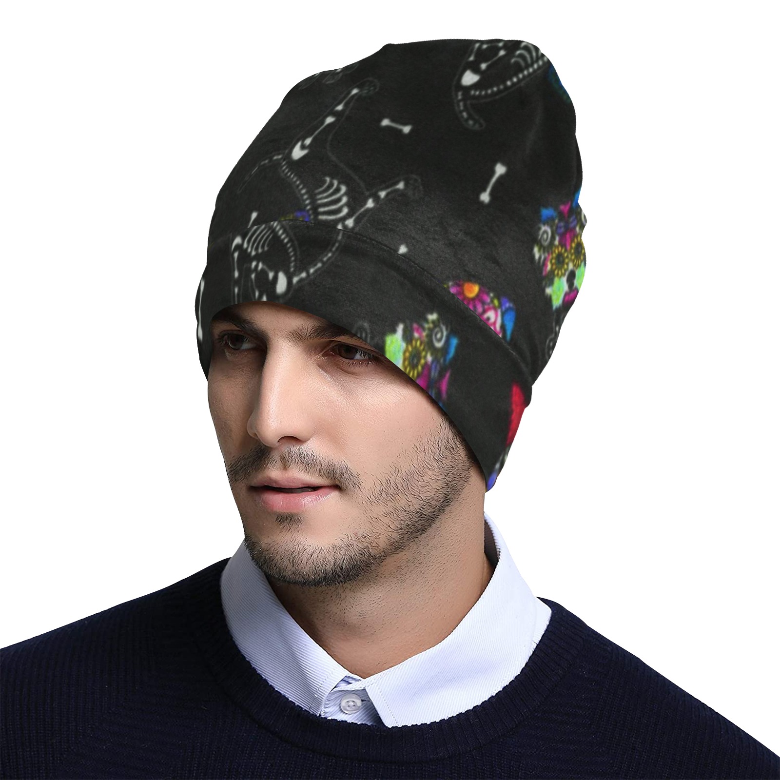 bb ngxr All Over Print Beanie for Adults