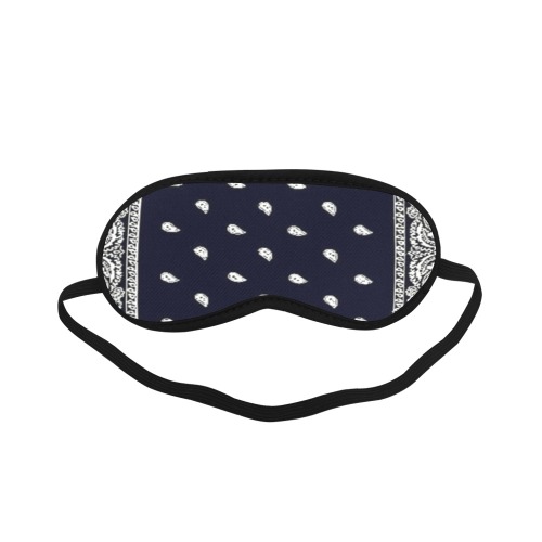 Navy Blue Bandana Sleeping Mask