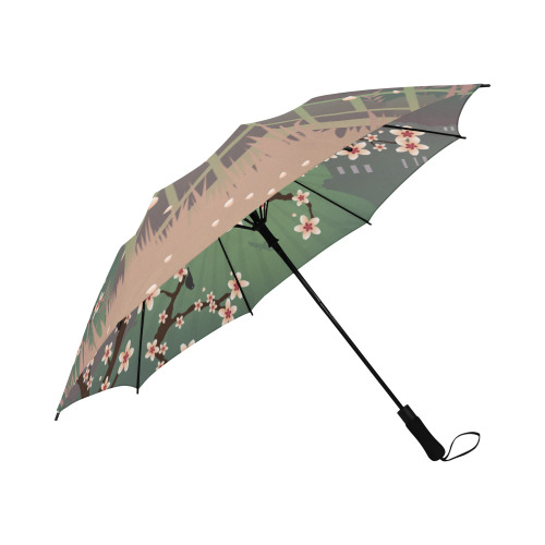 Blossom Sundown Semi-Automatic Foldable Umbrella (Model U05)