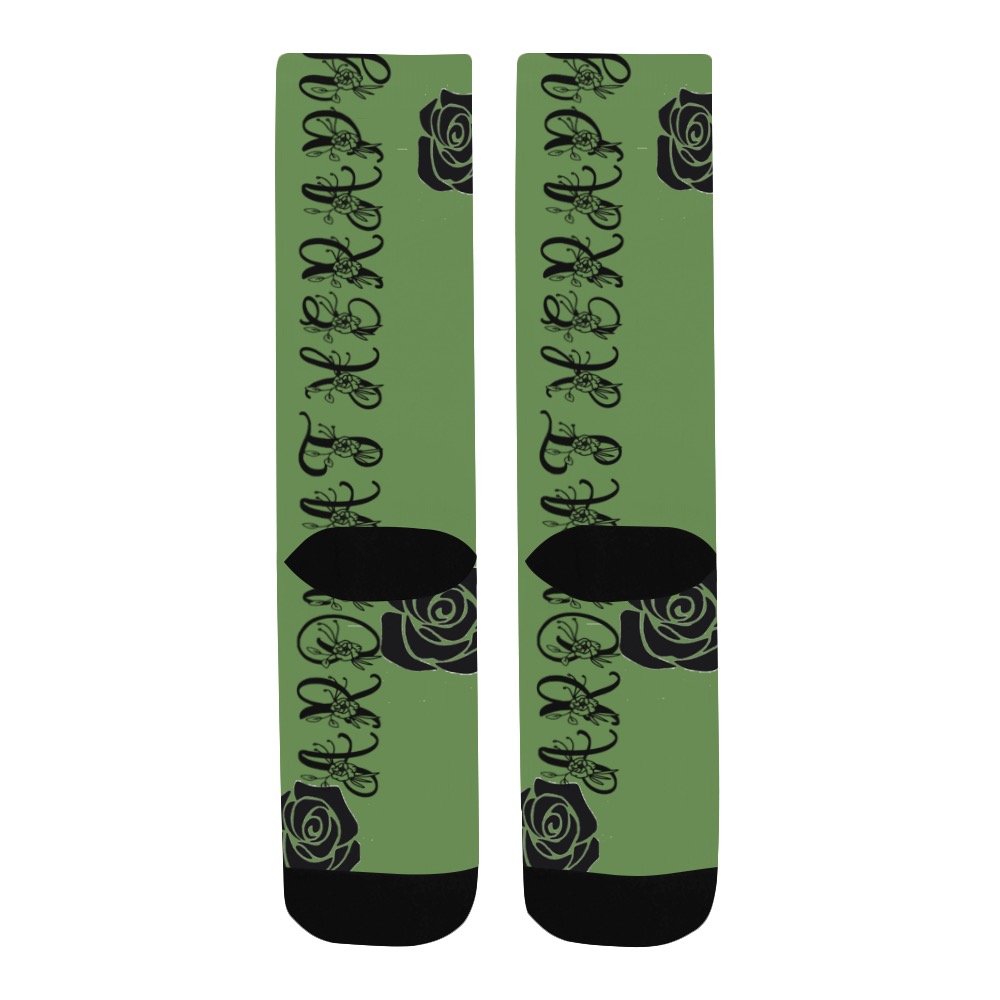 Aromatherapy Apparel Graphic Socks GN Men's Custom Socks