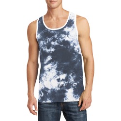 Dark_blue_watercolor_stains_22 Men's All Over Print Tank Top (Model T57)