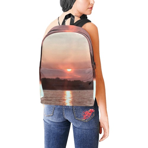 Glazed Sunset Collection Unisex Classic Backpack (Model 1673)