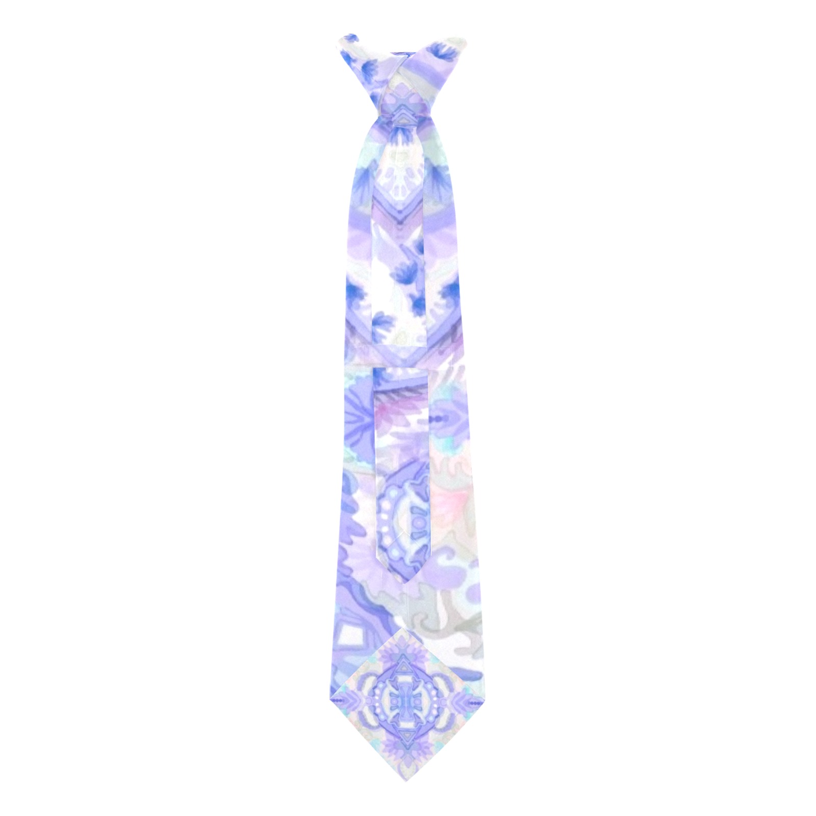 reveil blue Custom Peekaboo Tie with Hidden Picture