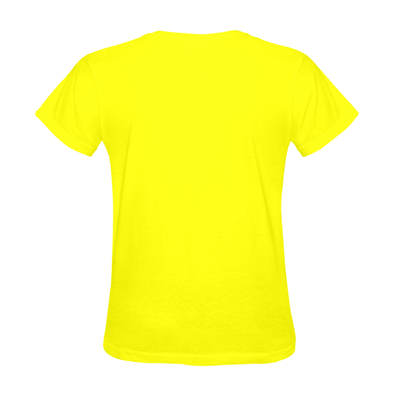 EMMANUEL DON'T DO IT! SUNNY WOMEN'S T-SHIRT YELLOW Sunny Women's T-shirt (Model T05)