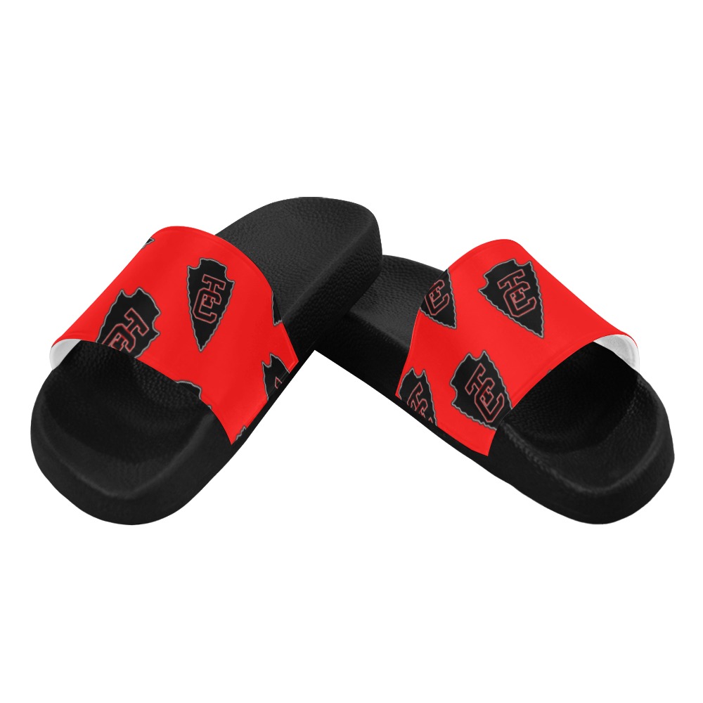 TC Red Women's Slide Sandals (Model 057)