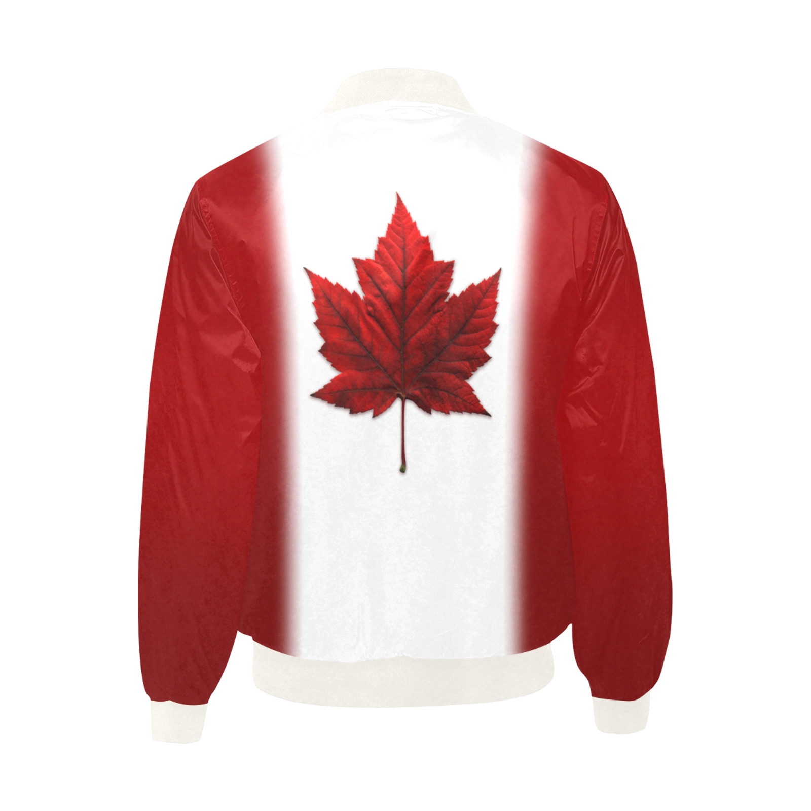 Canada Flag Jackets All Over Print Quilted Bomber Jacket for Men (Model H33)