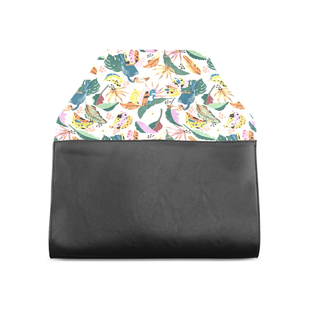 Toucans in wild tropical nature Clutch Bag (Model 1630)