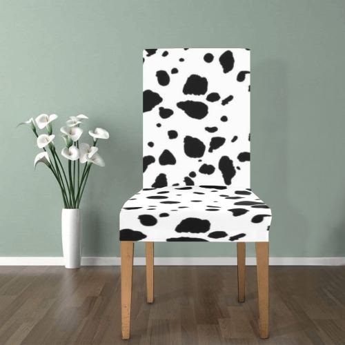 Dalmatian Removable Dining Chair Cover