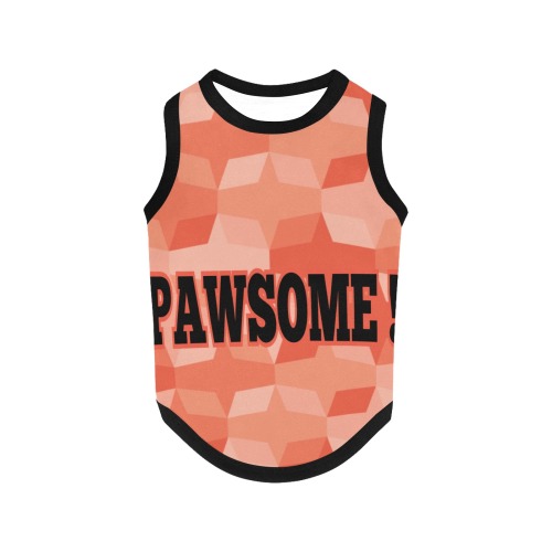 PAWSOME ! All Over Print Pet Tank Top