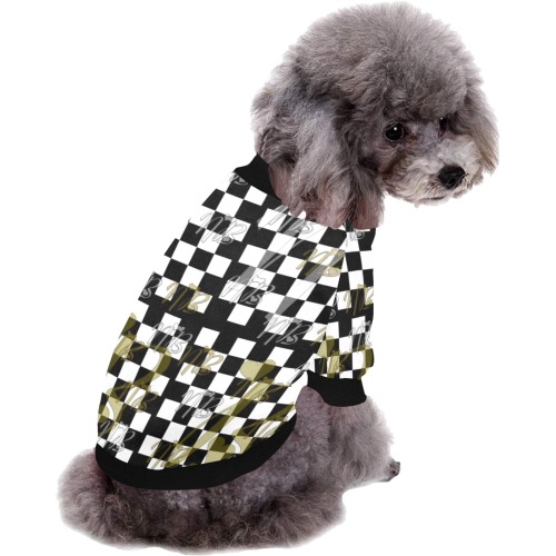 Nico Pop Art by Nico Bielow Pet Dog Round Neck Shirt