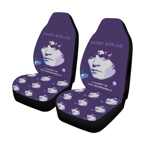 MARC BOLAN & T.REX - PURPLE DANDY Car Seat Cover Airbag Compatible (Set of 2)
