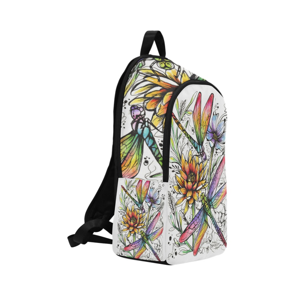 dragon fly backpack Fabric Backpack for Adult (Model 1659)