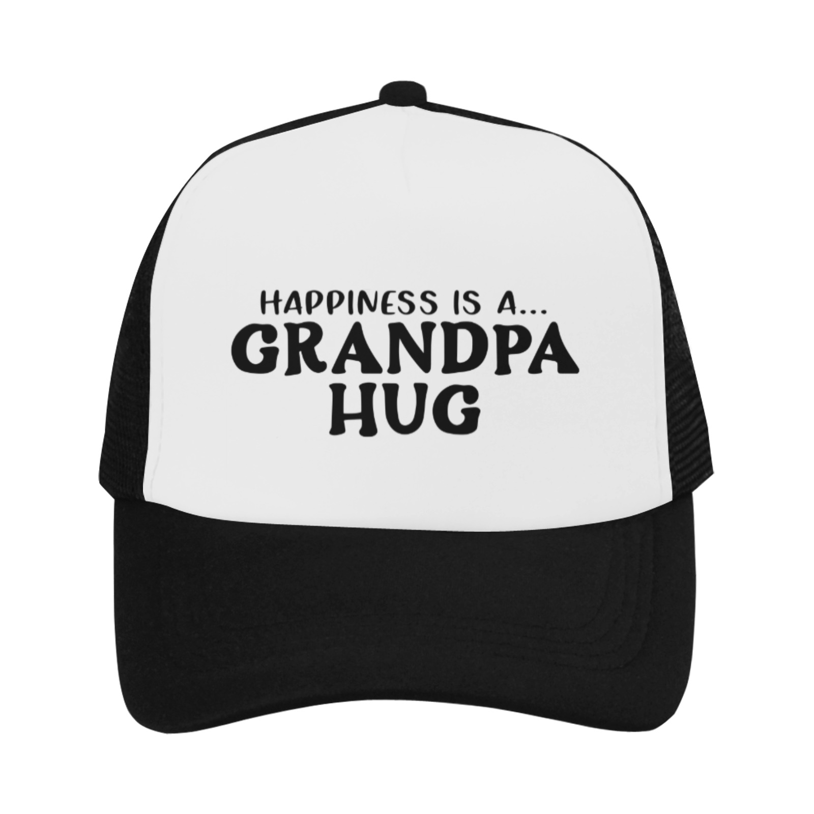 Happiness Is A Grandpa Hug Trucker Hat