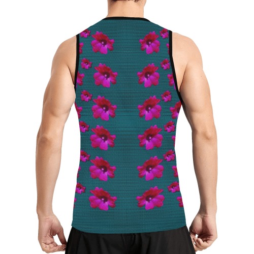 lovely Hawaii flowers decorative All Over Print Basketball Jersey