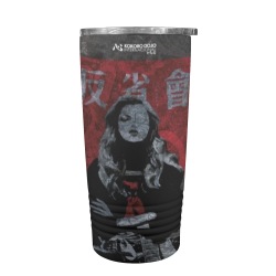 Samurai Woman New Age 20oz Insulated Stainless Steel Mobile Tumbler