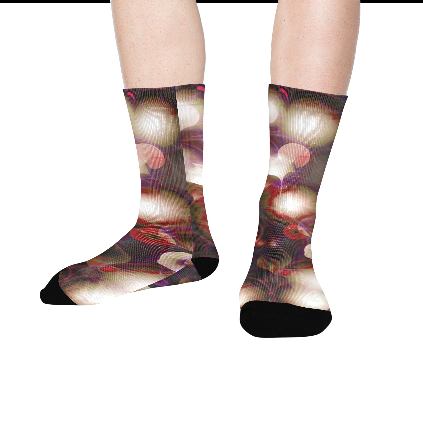 melting bubbles7 Trouser Socks (For Men)