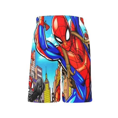 Spiderman shorts Boys' Casual Beach Shorts (Model L52)