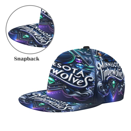 Minnesota Timberwolves - All Over Print Snapback Hat