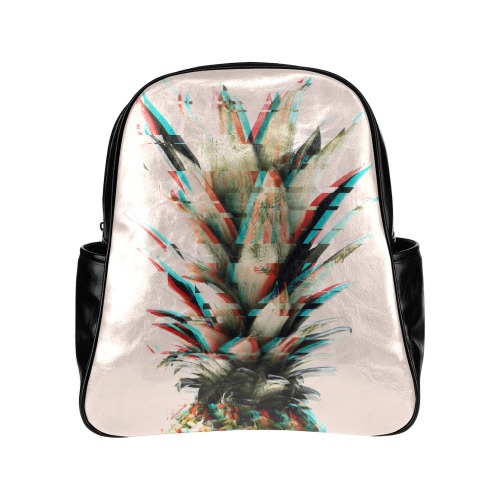 Modern Pineapple Multi-Pockets Backpack (Model 1636)