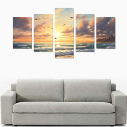 A Perfect Day Canvas Print Sets C (No Frame)