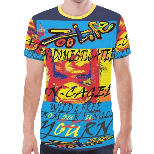 ZL.deer.ass New All Over Print T-shirt for Men (Model T45)