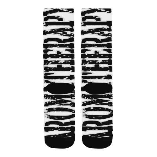 Aromatherapy Apparel Graphic Socks WT Men's Custom Socks