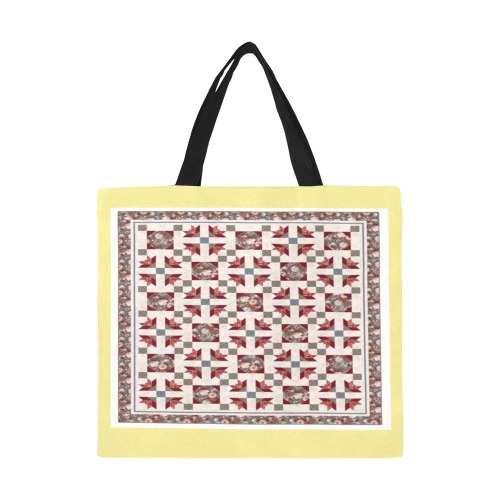 T53ET All Over Print Canvas Tote Bag/Large (Model 1699)