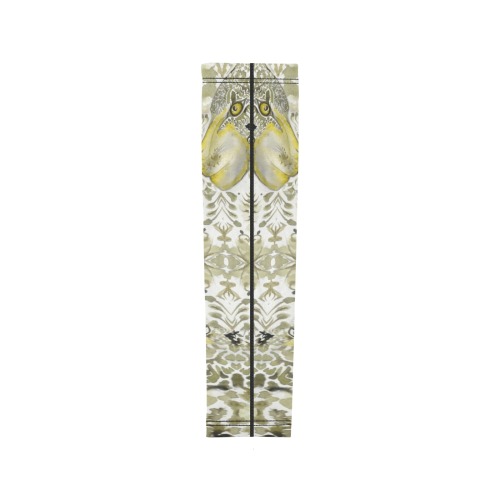 Nidhi December 2014-pattern 4-yellow-44x55 inches Arm Sleeves (Set of Two)