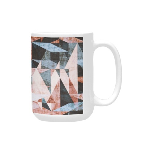 Geometric_shapes_textures_23 Custom Ceramic Mug (15OZ)