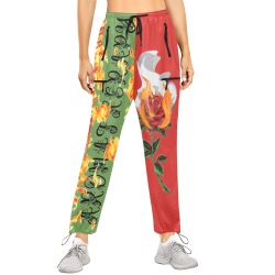 Women's  Aromatherapy Apparel Graphic cargo pants Women's Quick Dry Cargo Sweatpants (Model L65)