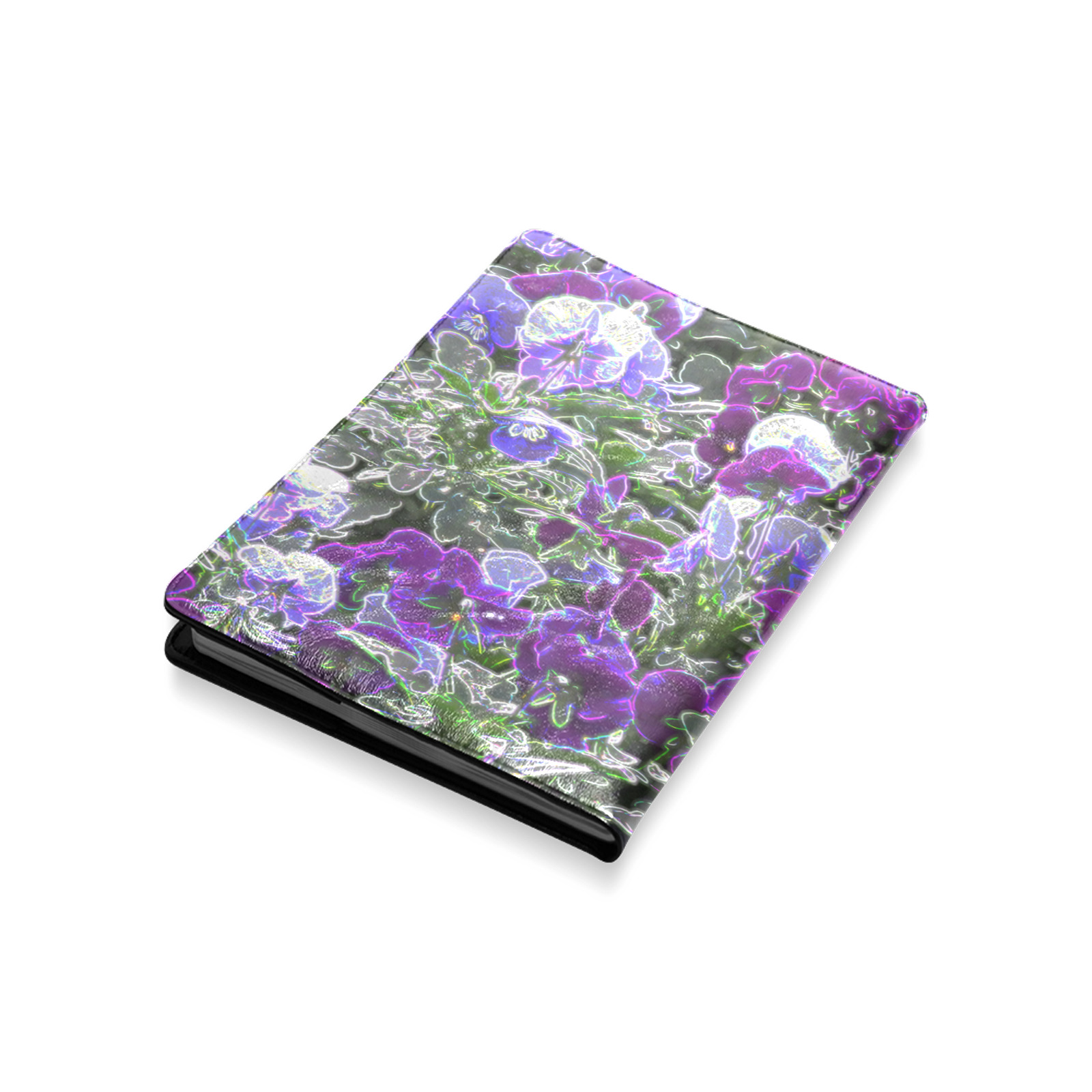 Field Of Purple Flowers 8420 Custom NoteBook B5