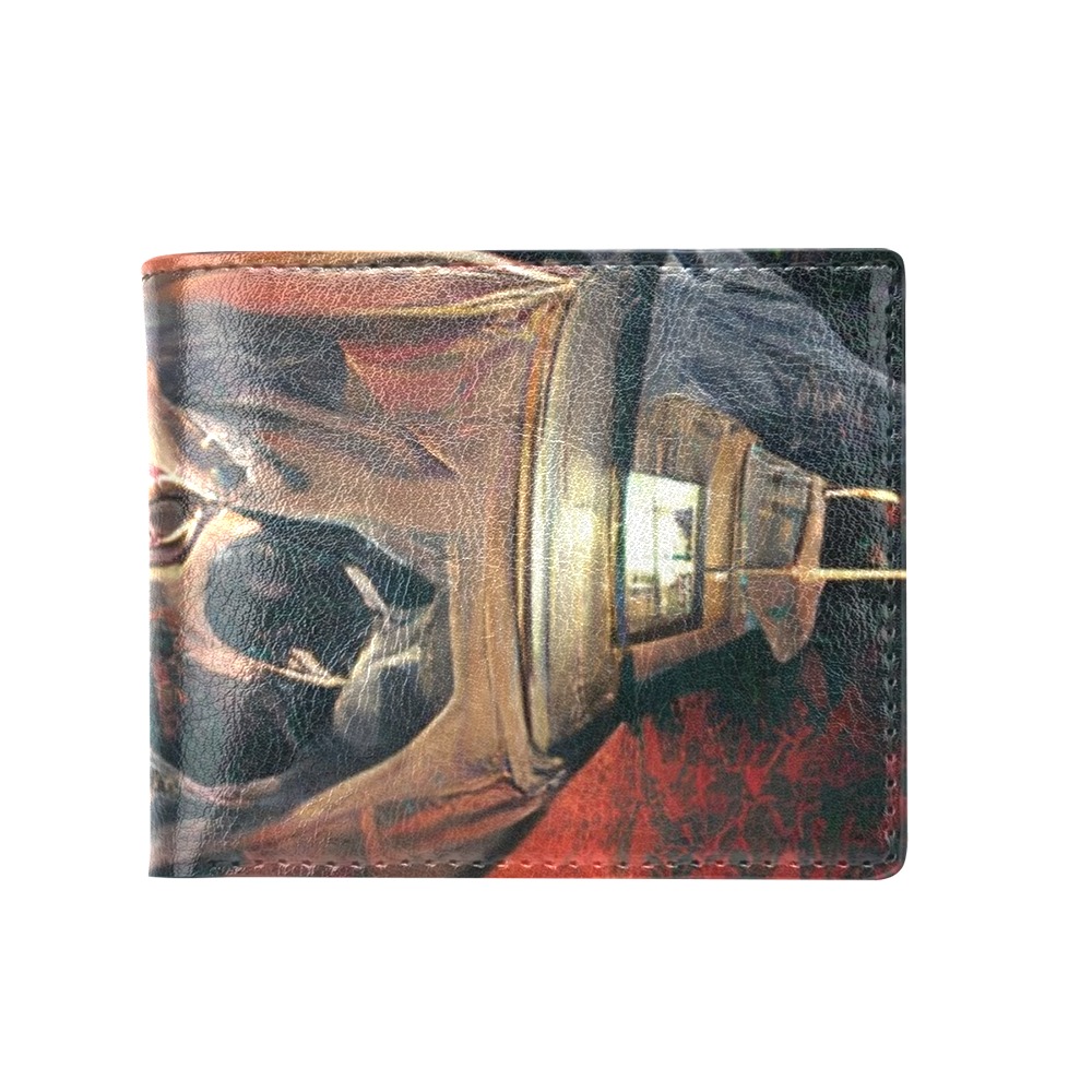 Dream_TradingCard (1) Bifold Wallet with Coin Pocket (Model 1706)