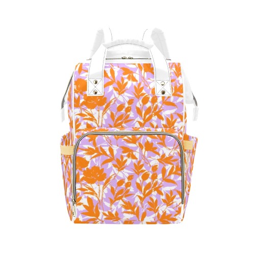 Orange garden on lavender