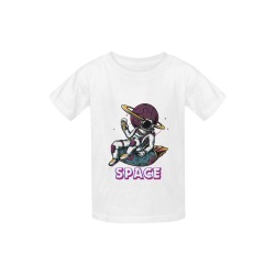 Space - Just Chilling Kid's  Classic T-shirt (Model T22)