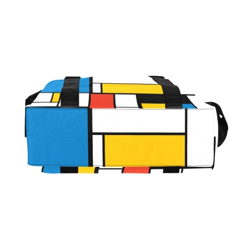 Mondrian De Stijl Modern Large Capacity Duffle Bag (Model 1715)