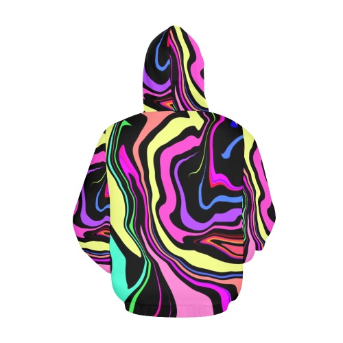 the_80s_r_back All Over Print Hoodie for Women (USA Size) (Model H13)
