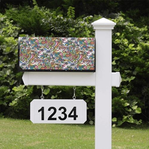 Apocalyptic Parrots Mailbox Cover