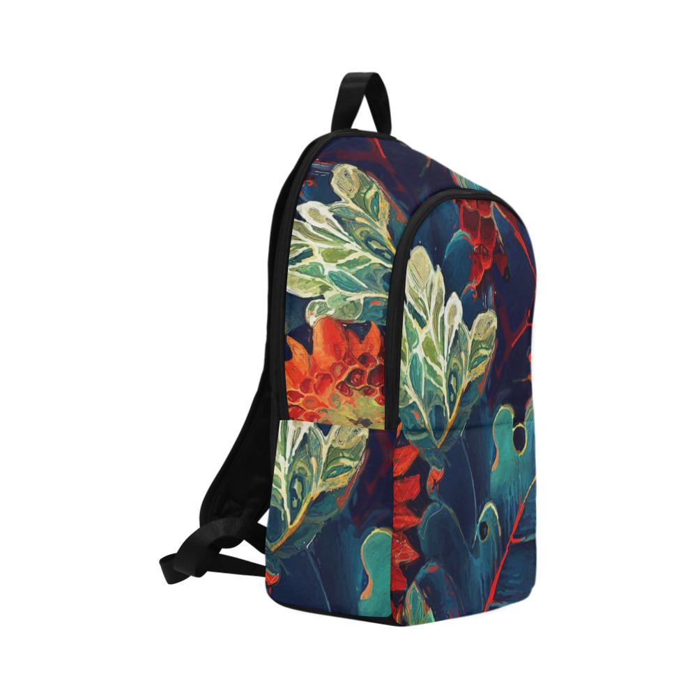 flowers botanic art (7) backpack Fabric Backpack for Adult (Model 1659)