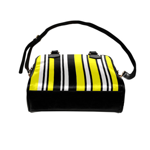 by stripes Shoulder Handbag (Model 1634)