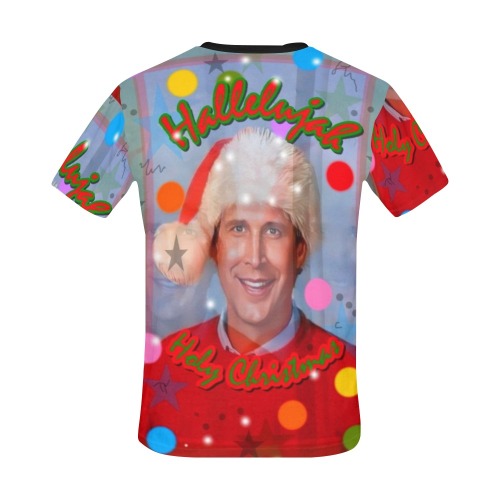 Hallelujah Christmas by Nico Bielow All Over Print T-Shirt for Men (USA Size) (Model T40)