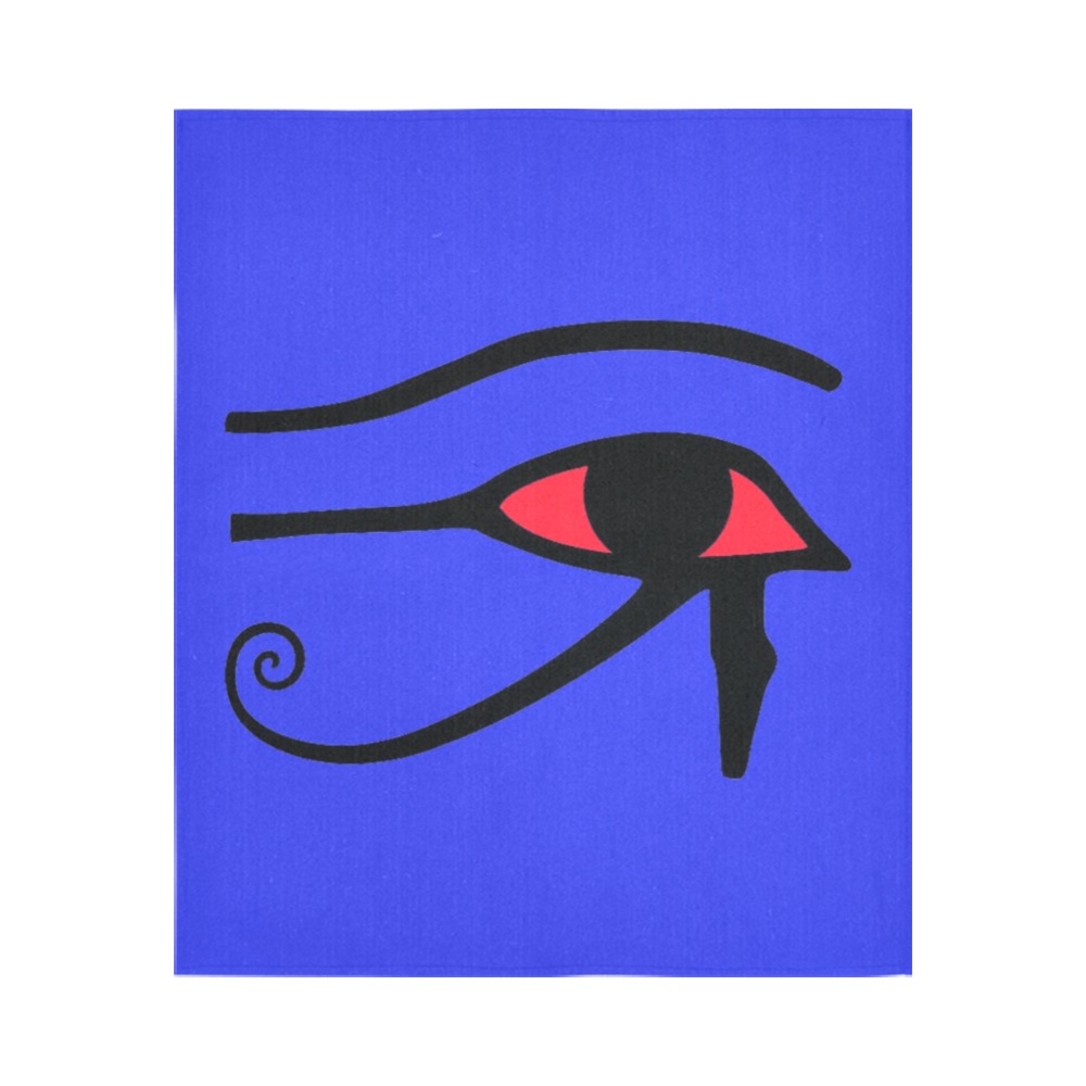 Eye of Horus Cotton Linen Wall Tapestry 51"x 60"