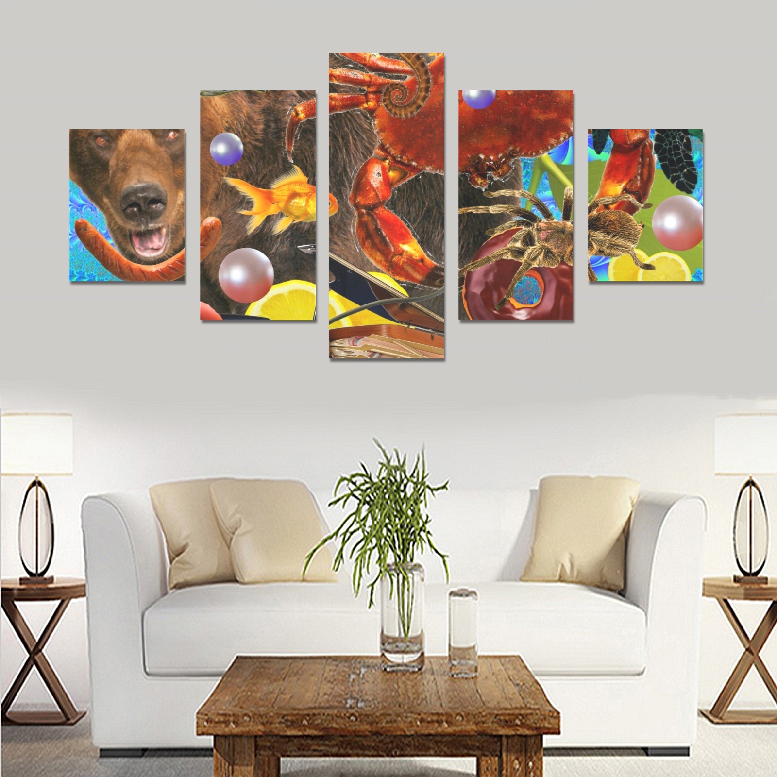 THROUGH SPACE AND TIME 2 Canvas Print Sets B (No Frame)