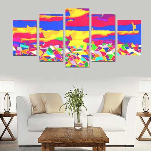 Abstract Transcendence Canvas Print Sets D (No Frame)