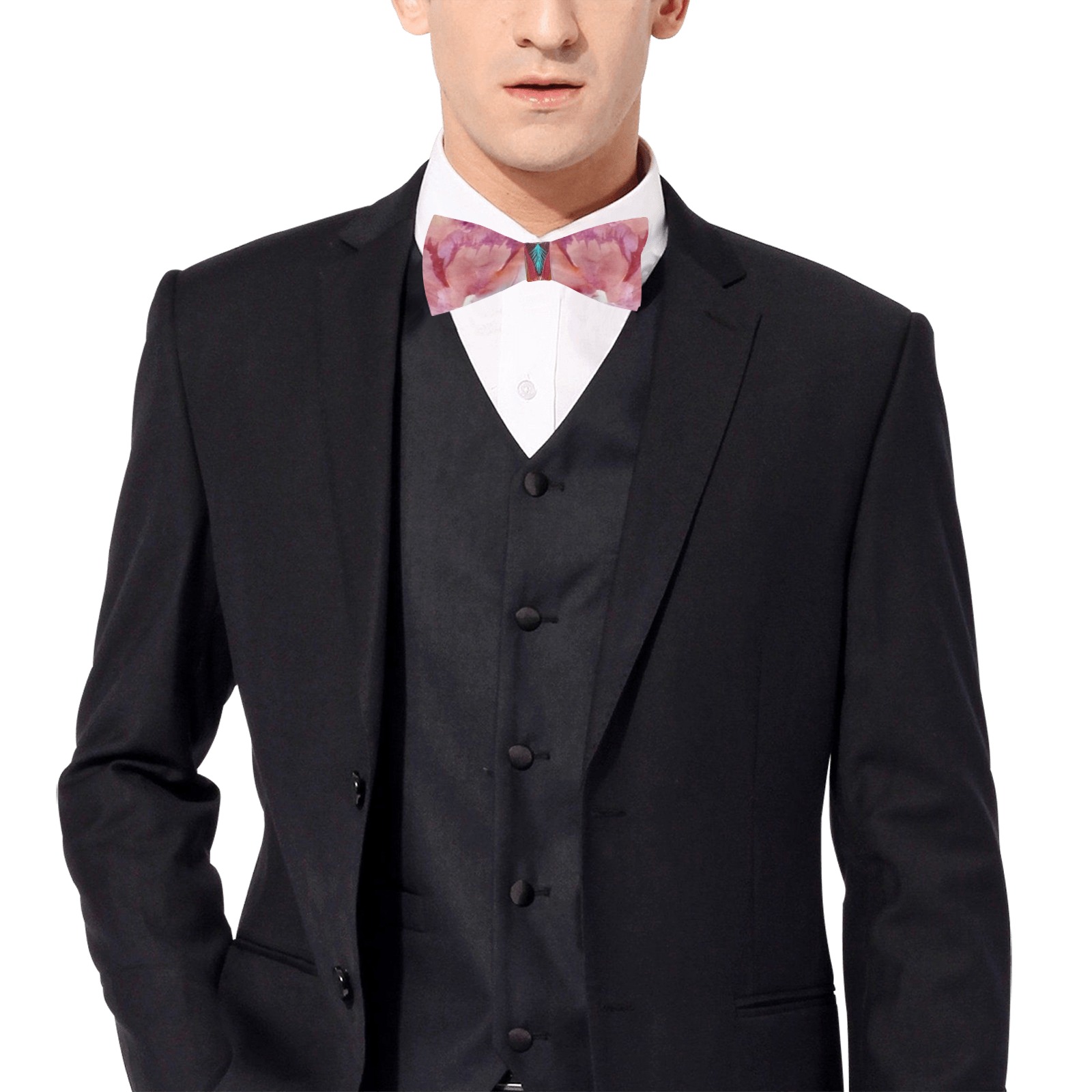 Nidhi Decembre 2014-pattern 5-6 neck front Custom Bow Tie