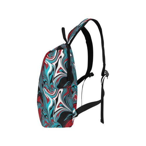 Dark Wave of Colors Lightweight Casual Backpack (Model 1730)