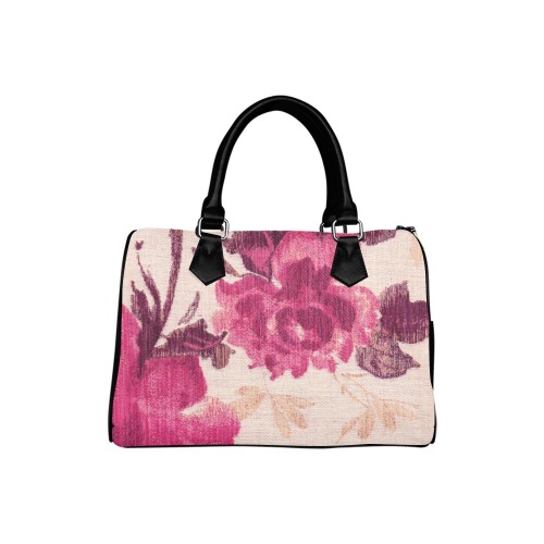 Sac Boston Flower Couture Boston Handbag (Model 1621)