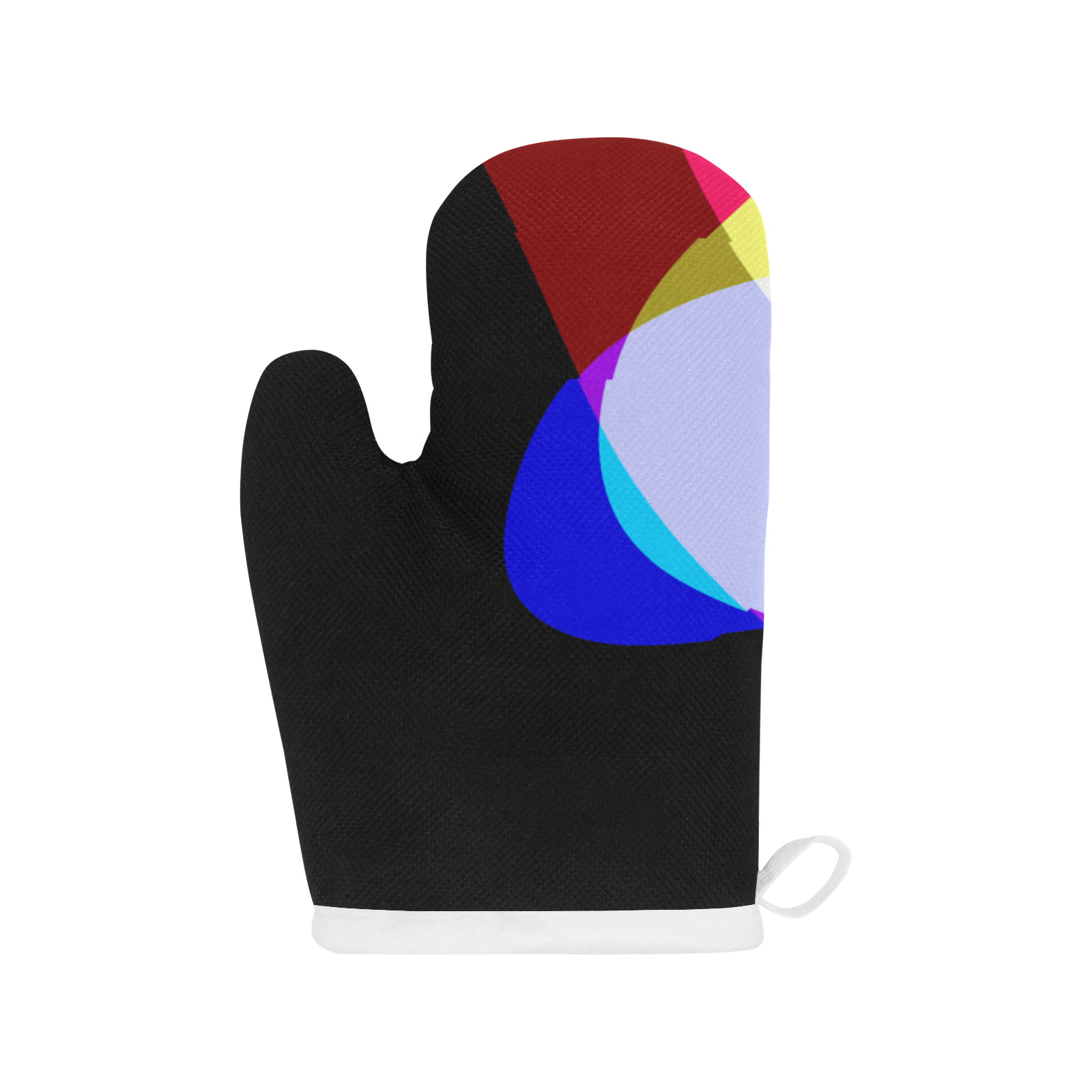 Abstract 2322 Linen Oven Mitt (Two Pieces)
